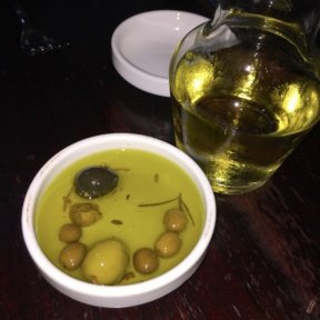 Gluten-free olives from Casa Mono